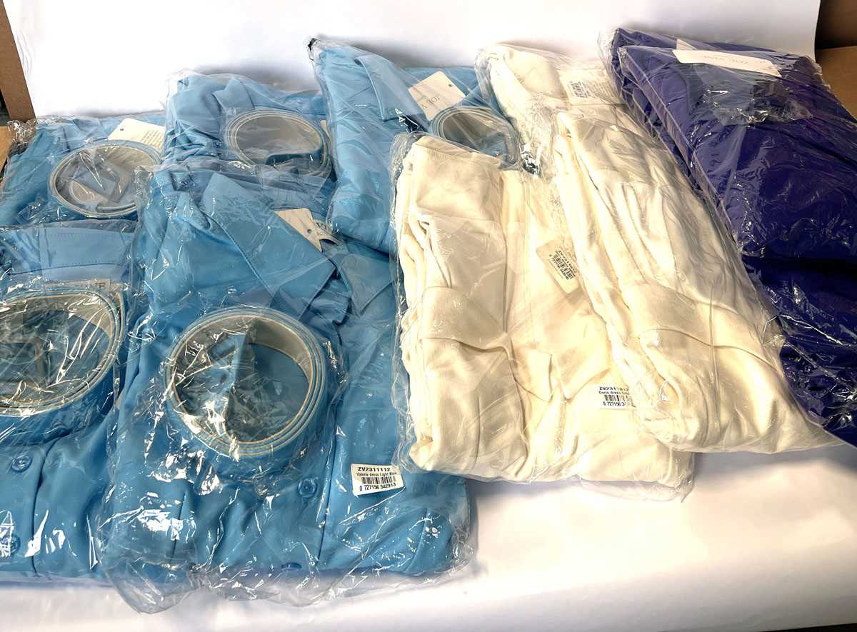 Lot 10x Zoe Vine dresses in green, various styles,...