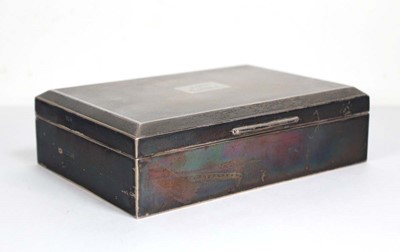 Lot 381 - A mid-20th century silver engine turned...