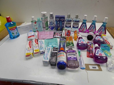 Lot 3604 - Dental care including toothpaste, mouthwash,...