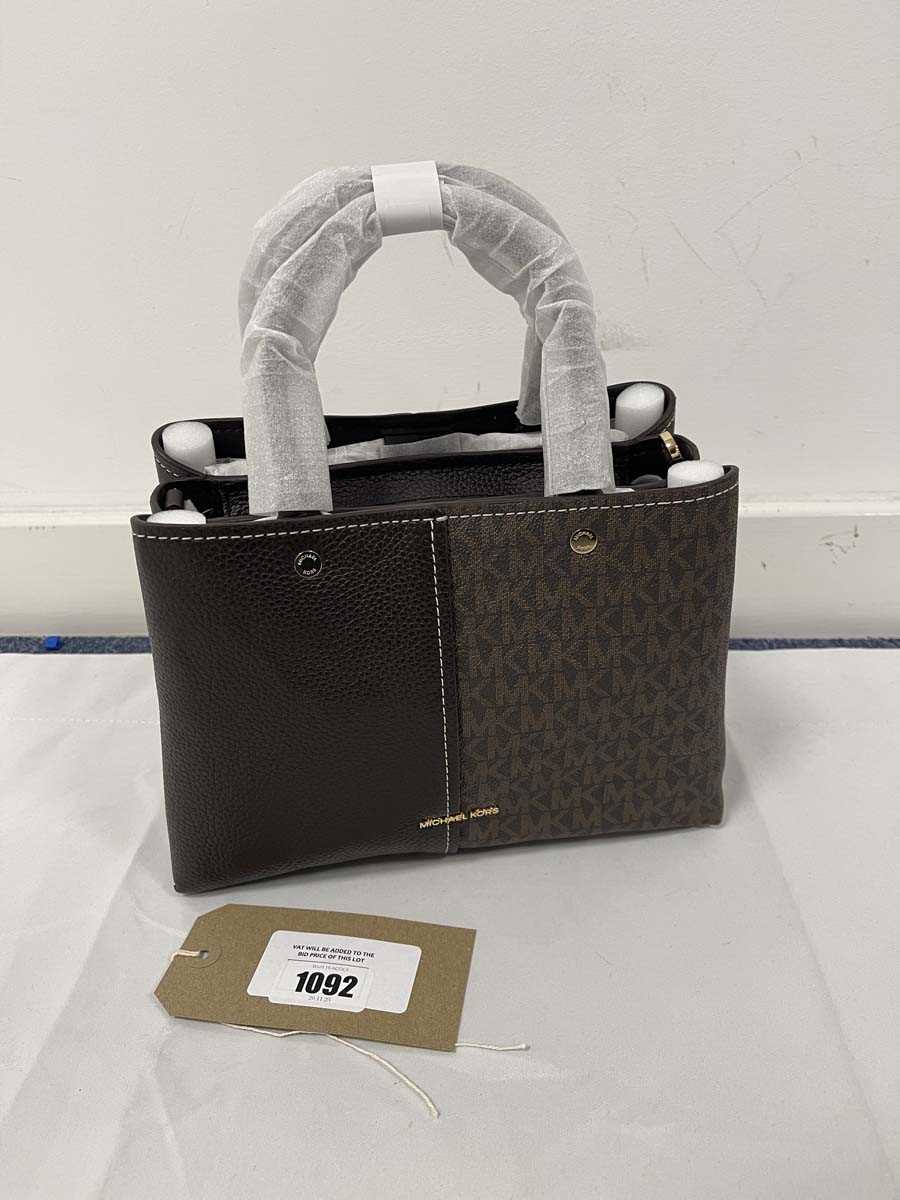 Lot Michael Kors flora handbag in brown