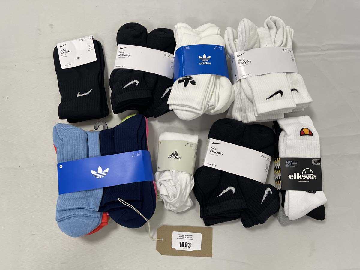 Lot 1093 - Selection of various sports socks