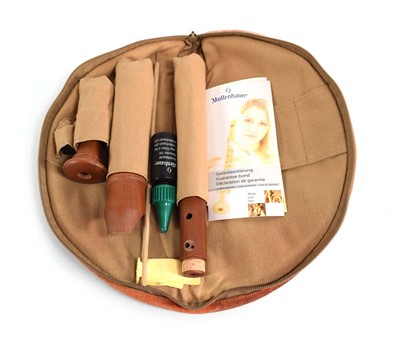 Lot 28 - A 21st century Mollenhauer recorder in a...