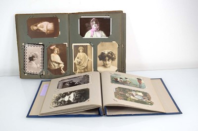 Lot 36 - Two albums containing approx. one hundred and...