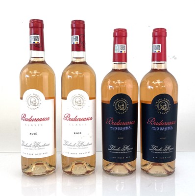 Lot 376 - 14 bottles of Rose, 7x Budureasca Premium Rose...