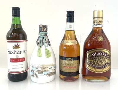 Lot 268 - 4 bottles, 1x Glayva Scotch Liqueur 40% 1...