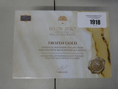 Lot 1918 - Boxed Below Zero Swiss science skin cell...