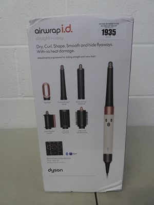 Lot 1935 - Boxed Dyson airwrap i.d straight and wavy...