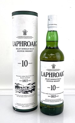 Lot 2 - A bottle of Laphroaig 10 year old Single Islay...