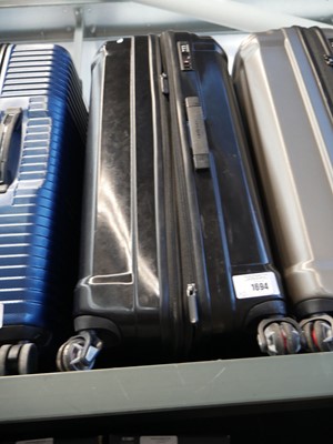Lot 1694 - 2 Samsonite black suitcases