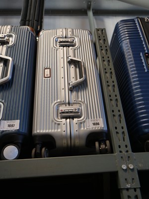 Lot 1696 - Small silver Swiss Military suitcase