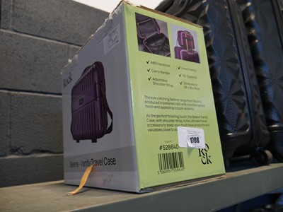 Lot 1708 - Boxed vanity travel case by Rock