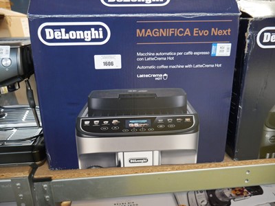 Lot 1606 - De'Longhi Magnifica Evo Next, boxed