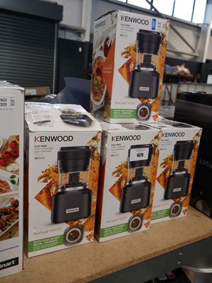 Lot 1679 - 7 Kenwood Duo Prep 2 in 1 chopper and grinders