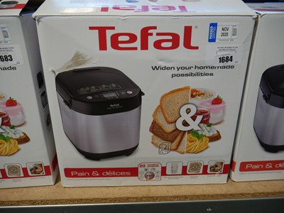 Lot 1684 - Tefal bread maker