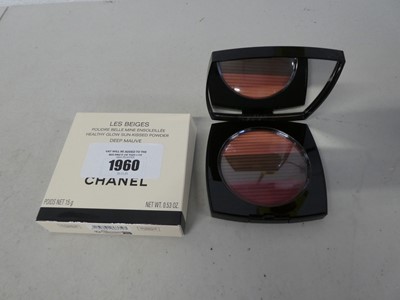 Lot 1960 - Boxed Chanel healthy glow sunkissed powder -...