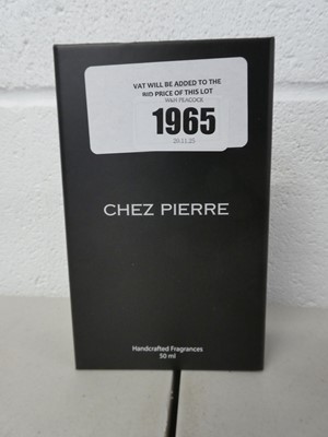 Lot 1965 - Chez Pierre hand crafted fragrances - 50ml...