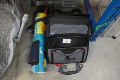 Lot 2029 - Titan 2 wheel pull along cool bag with beach...