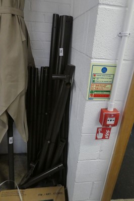 Lot 2055 - Disassembled butterfly gazebo frame