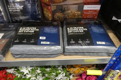 Lot 2078 - Pair of Garden & Home Co. 8-10 seater round...