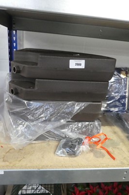 Lot 2080 - Set of 4 water filled parasol weights