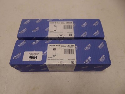 Lot 4664 - Two Grohe Blue filter cartridges