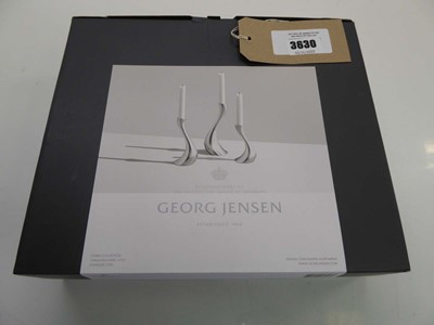 Lot 3630 - Set of 3 Georg Jensen Cobra Collection...