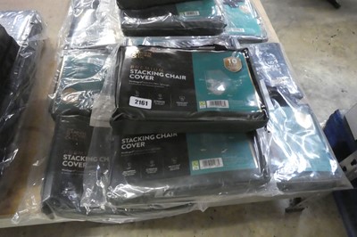 Lot 2161 - 7 The Garden & Home Co. stacking chair covers