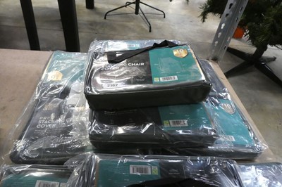 Lot 2162 - 7 The Garden & Home Co. stacking chair covers