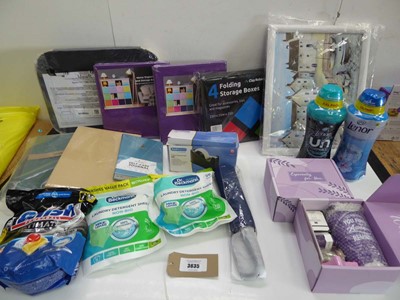 Lot 3635 - Pamper gift sets, storage boxes, Finish...