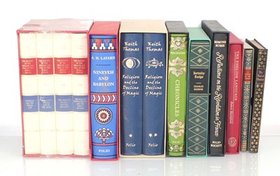 Lot 45 - A group of Folio Society books including...