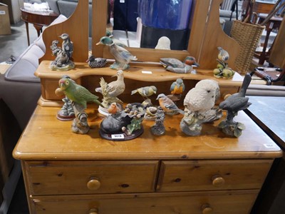 Lot 1413 - Collection of approx. 15 various bird...