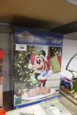 Lot 2185 - Boxed Disney Traditions hand painted Mickey Mouse