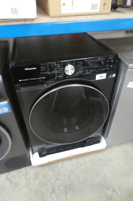 Lot 2204 - Hisense 10.5/6kg washing machine in black