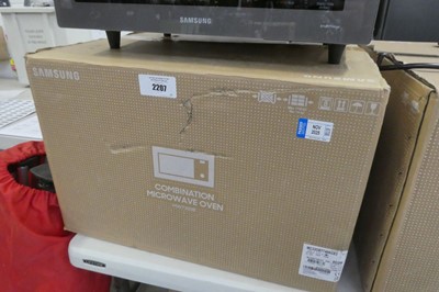 Lot 2207 - Boxed Samsung MW7300B combination microwave...