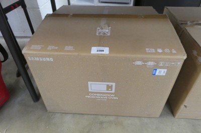 Lot 2209 - Boxed Samsung MW7300B combination microwave...