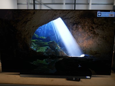Lot 1713 - LG Oled TV with remote control, model no....