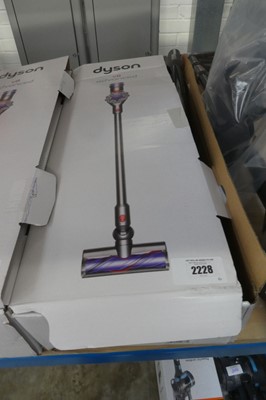 Lot 2228 - Boxed Dyson V8 Advanced cordless stick vacuum...
