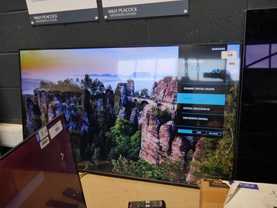 Lot 1718 - Samsung TV with 2 remote controls, model no....