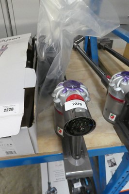 Lot 2229 - Unboxed Dyson V8 Advanced cordless stick...