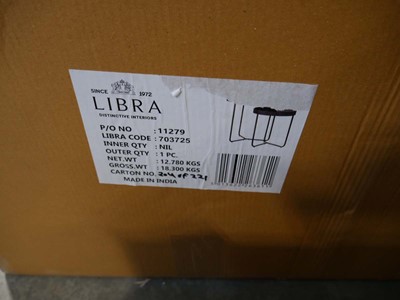 Lot 1438 - Libra side table set, boxed