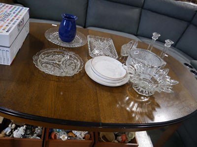 Lot 1440 - Collection of cut glass and and other tableware