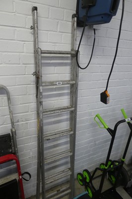 Lot 2310 - Aluminium 7 tread ladder