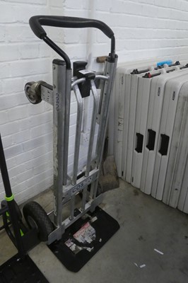 Lot 2311 - Cosco aluminium 4 wheel heavy duty sack truck/...