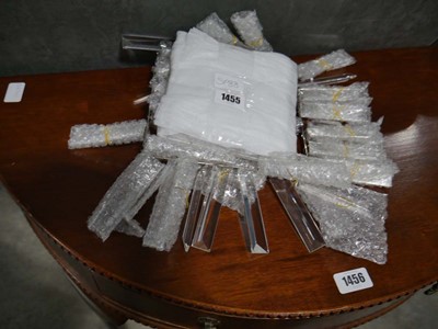 Lot 1455 - Light fitting with glass droplets