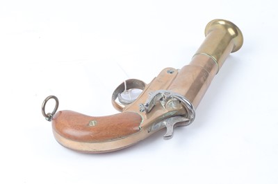 Lot 1750 - (S1) 1 ins flare pistol by Cogswell & Harrison,...
