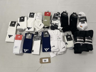 Lot 3783 - Selection of various sports socks