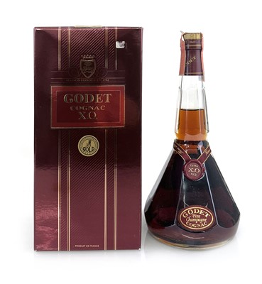 Lot 101 - A bottle of Godet XO Extra Old Fine Champagne...