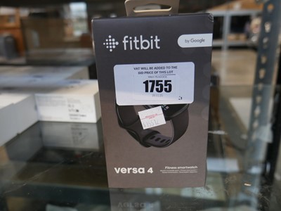 Lot 1755 - google Fit Bit, model Versa Versa 4