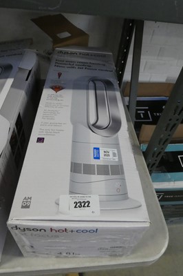 Lot 2322 - Boxed Dyson Hot & Cool Jet Focus tower fan...