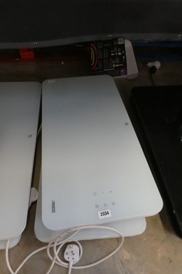 Lot 2334 - 2 Princess smart electric wall mounted...
